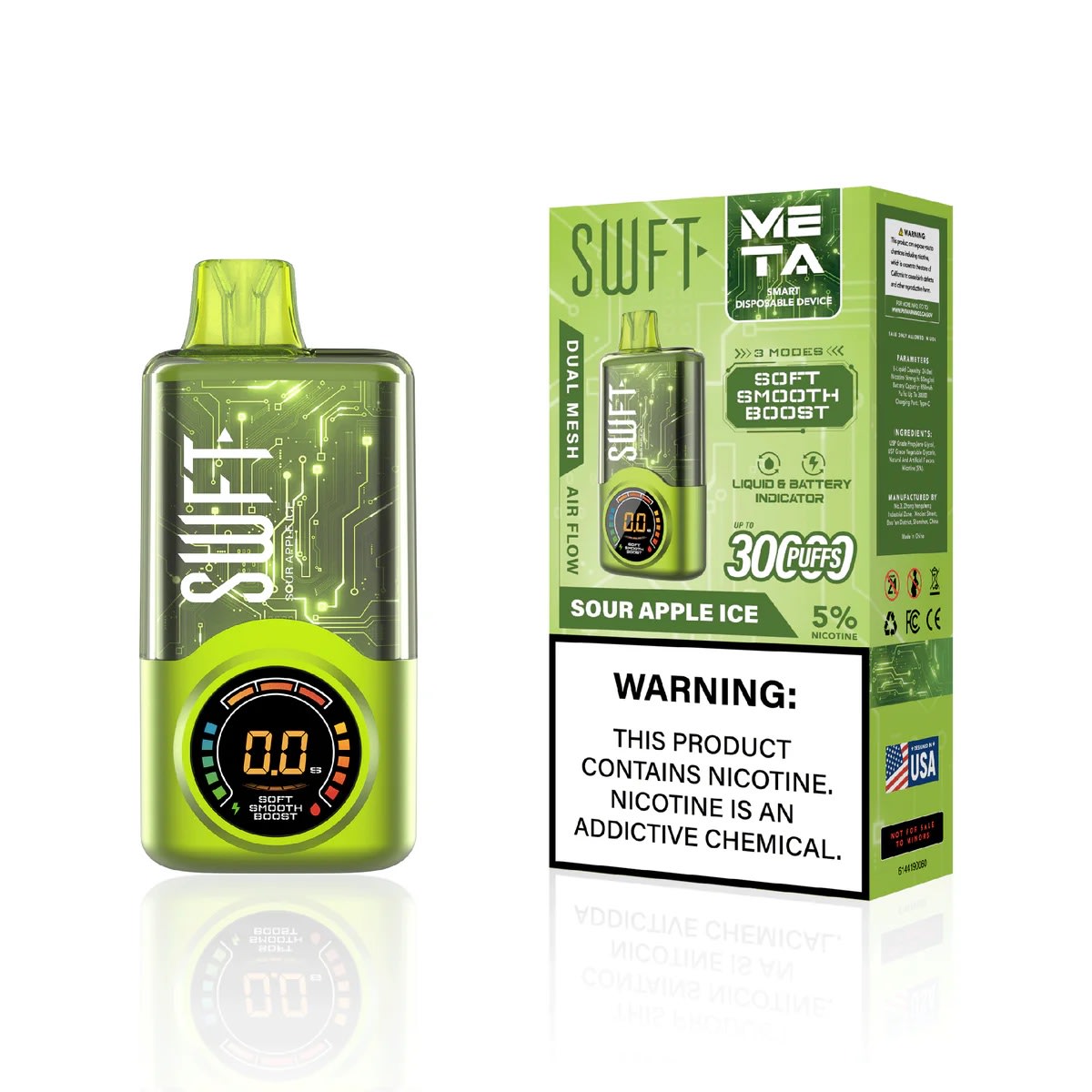 SWFT Meta 30000 Puffs (Variedad de sabores)10