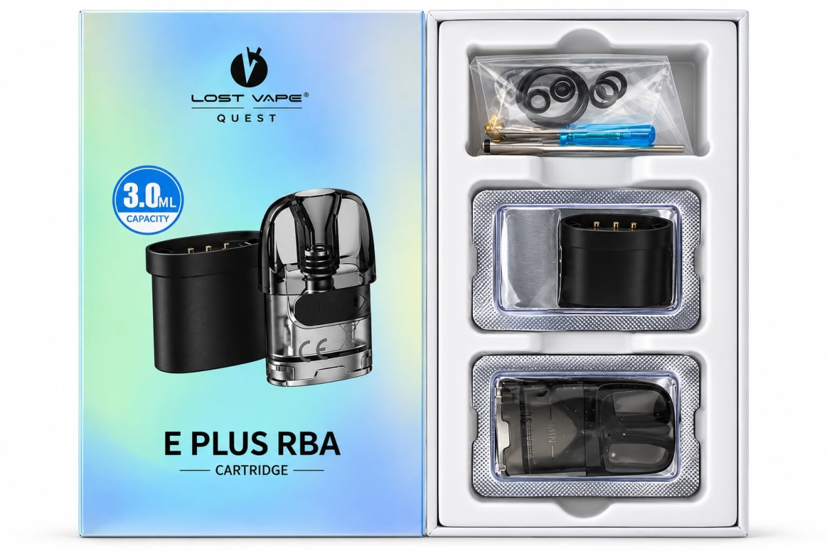 Cartucho Lost Vape E Plus RBA1