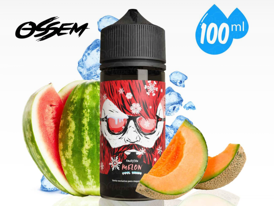 Ossem Cool Series – American Melon Ice 100ml- Sandia Melon Ice