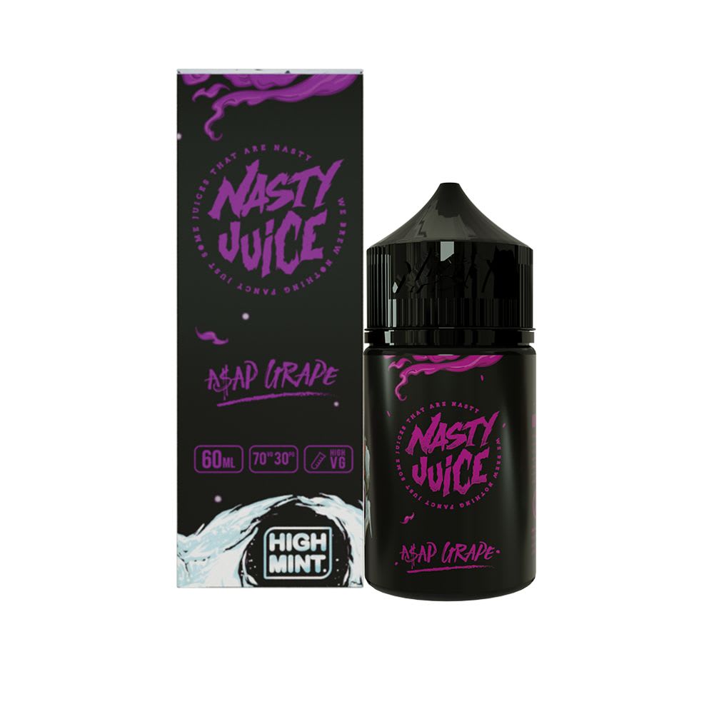 Nasty Juice High Mint Asap Grape 60ml - Uva Menta Fuerte