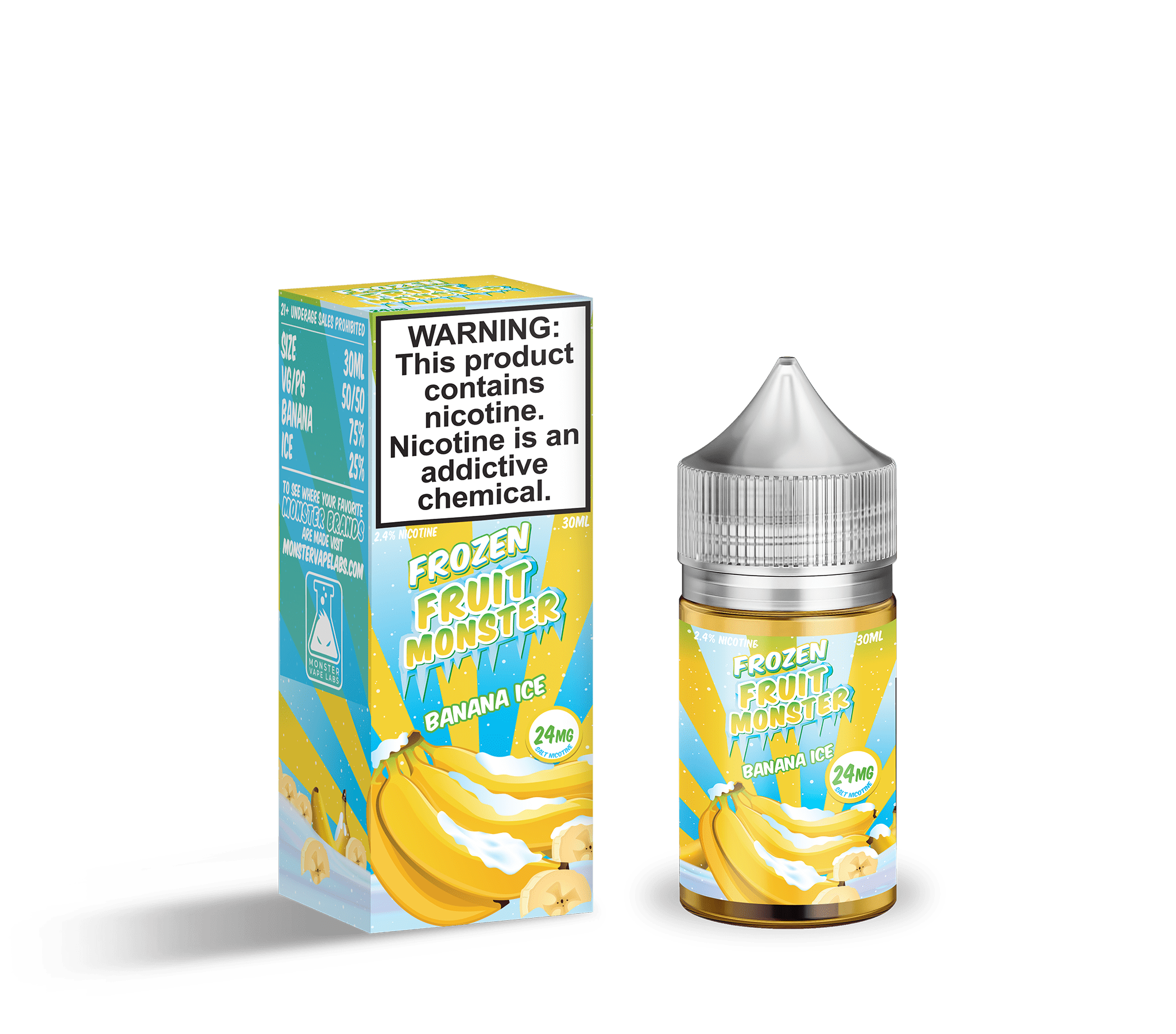 Frozen Fruit Monster Banana Ice Salt 30ML - Banana Ice