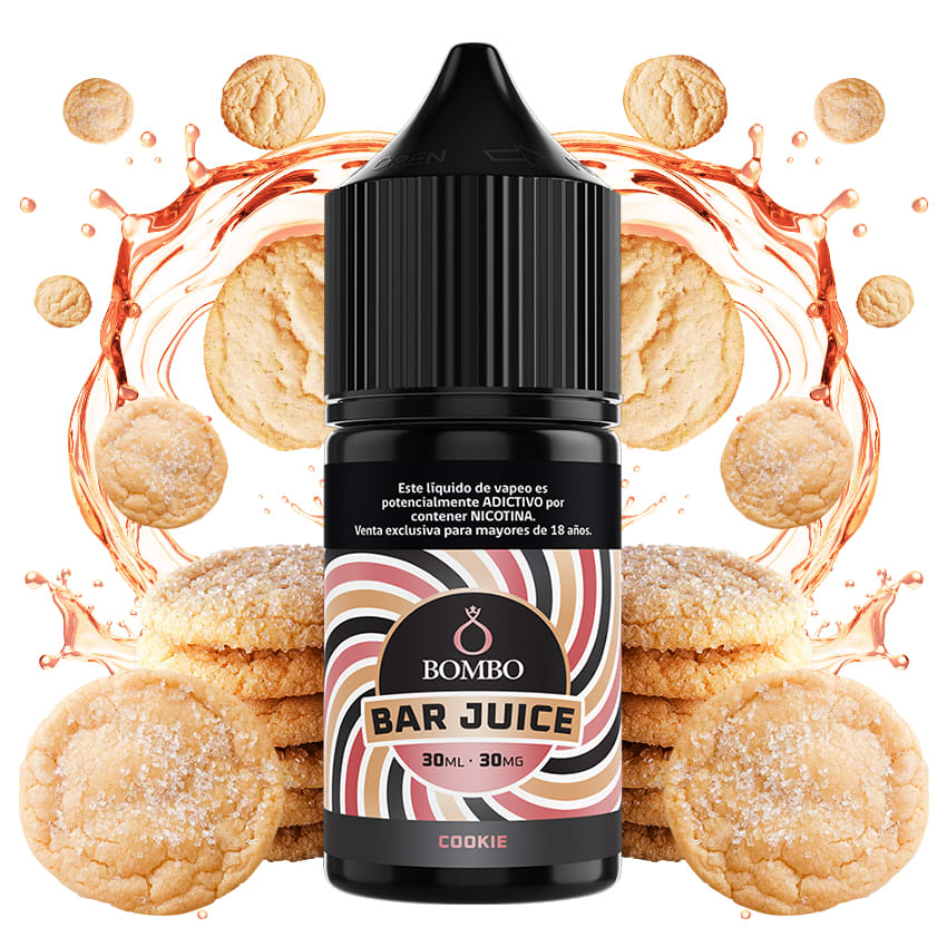 Bombo Bar Juice Cookie Salt 30ml - Galletas
