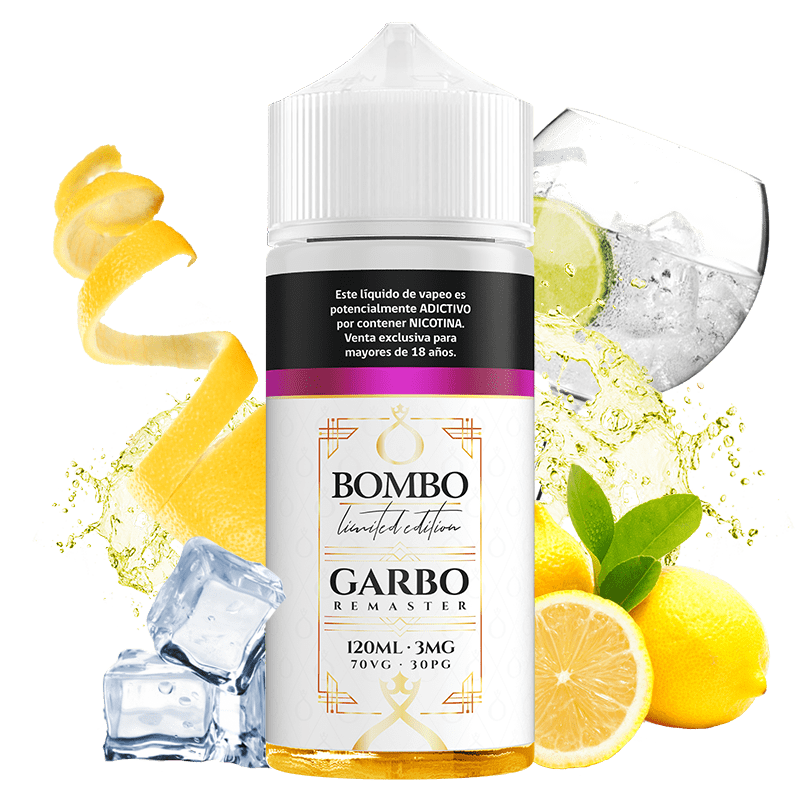Bombo Garbo Remaster 120ml - Ginebra y Limón