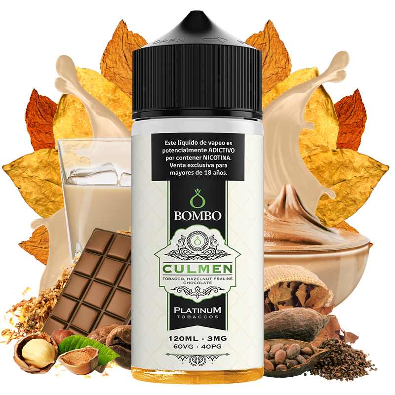Bombo Culmen 120ml - Tabaco y Chocolate Blanco