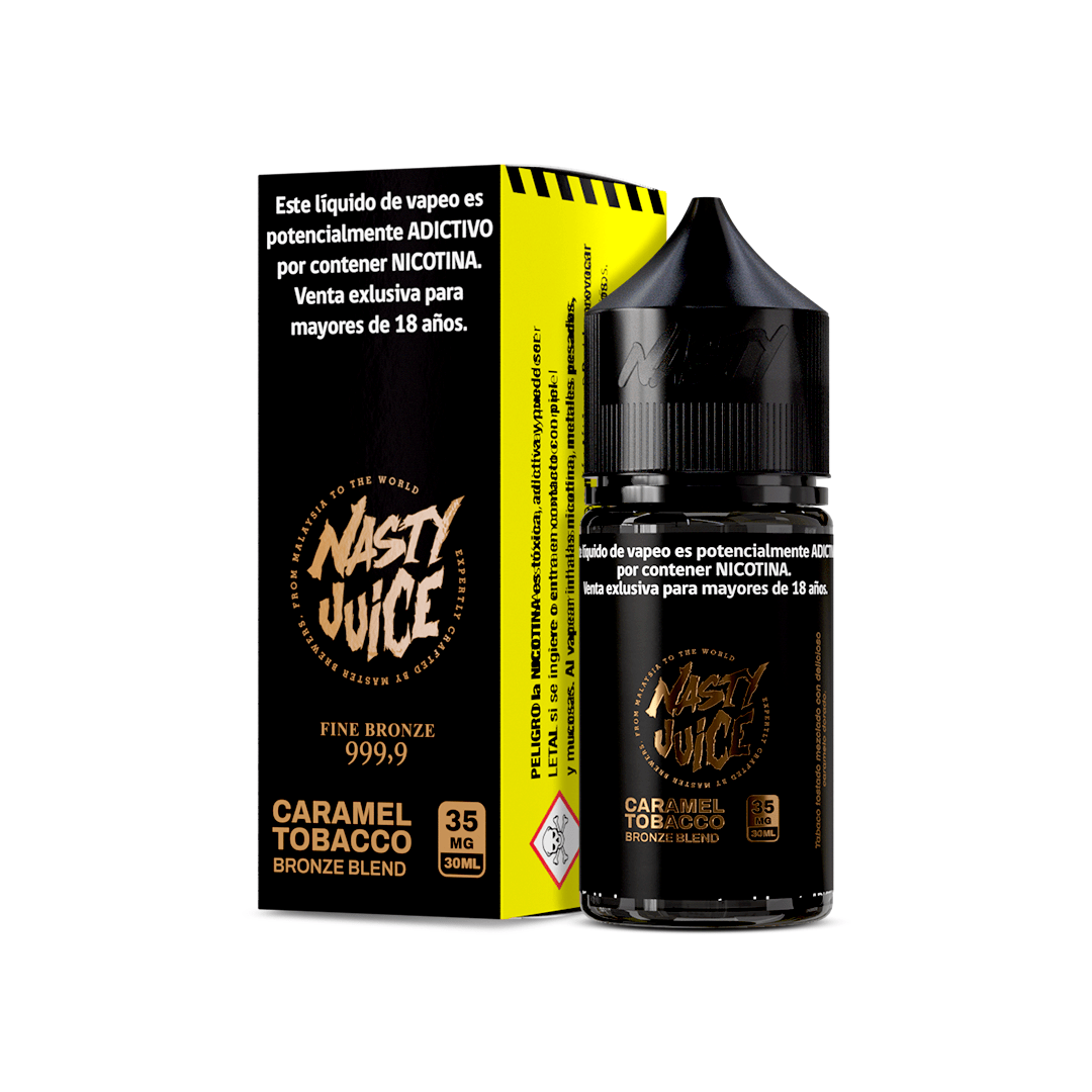 Nasty Juice Bronze Blend Salt 30ML - Tabaco Caramelo