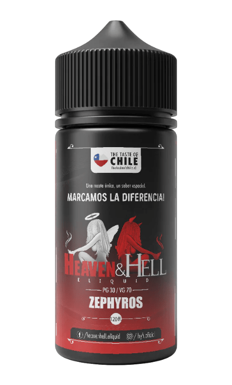 Heaven & Hell Zephyros 120ml - Tabaco Miel
