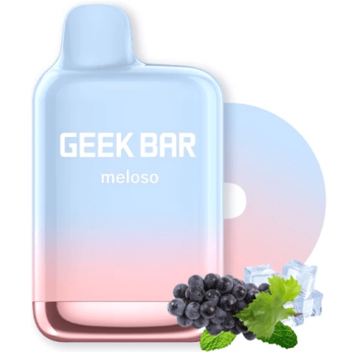 Geek Bar Meloso Max Grape Ice 9000 Puffs - Uva Mentolada