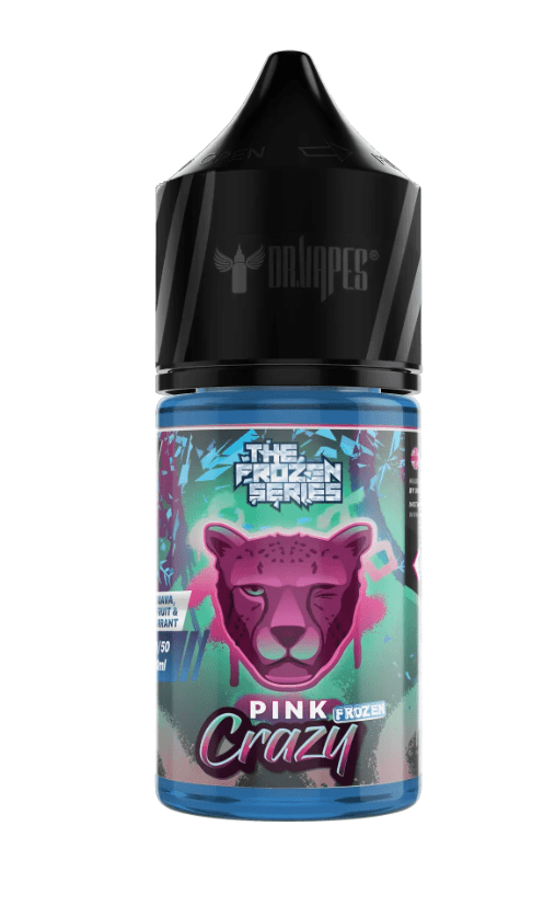 Dr Vapes Pink Frozen Crazy Salt 30ml - Guayaba, Maracuyá y  Grosella