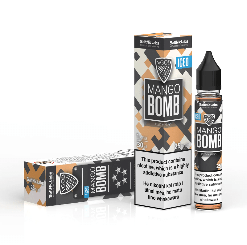 VGOD Iced Mango Bomb Salt 30ml - Mango Ice
