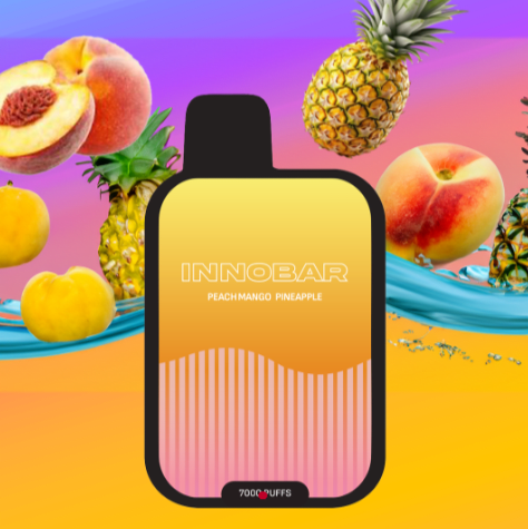 Innobar Peach Mango Pineapple 7000 Puffs - Durazno Mango Piña