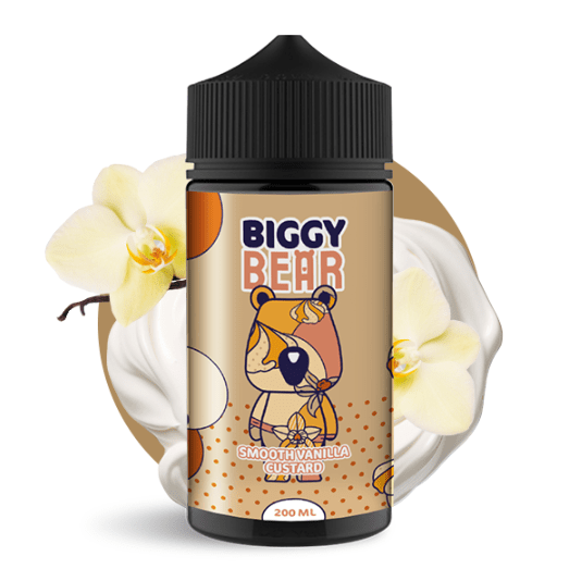 Biggy Bear Smooth Vanilla Custard 200ml