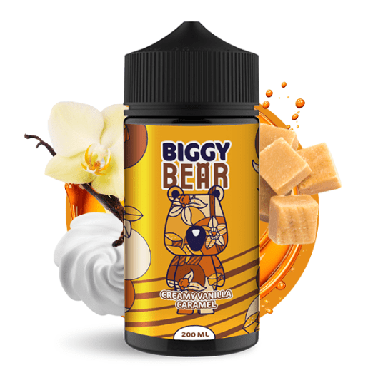 Biggy Bear Creamy Vanilla Caramel 200ml