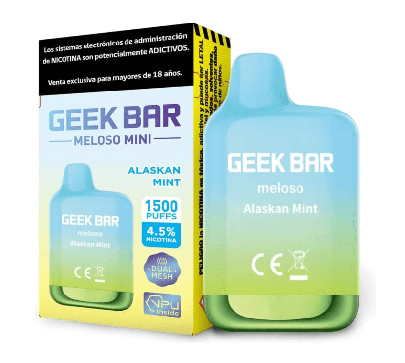 Geek Bar Meloso Mini Alaska mint 1500 Puffs - Menta