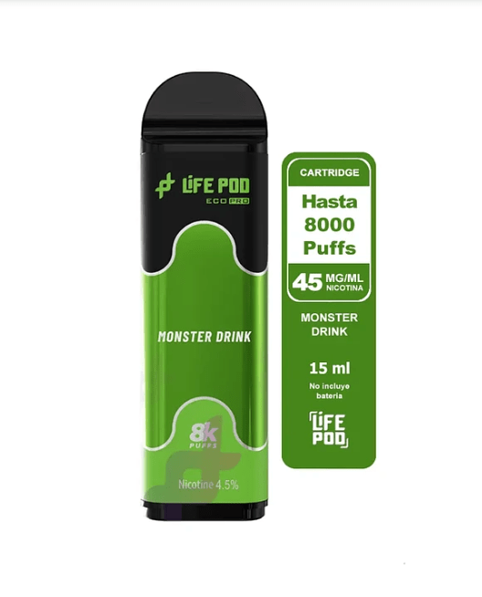 Life Pod Recarga Eco Pro Monster Drink 8.000 Puff