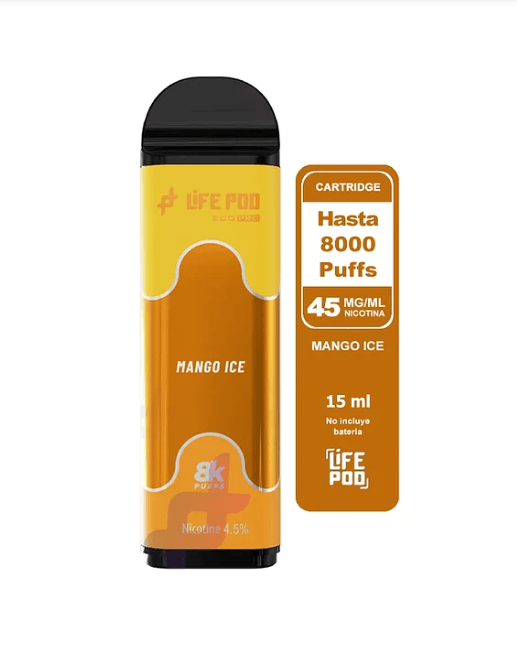 Life Pod Recarga Eco Pro Mango ICE 8.000 Puff