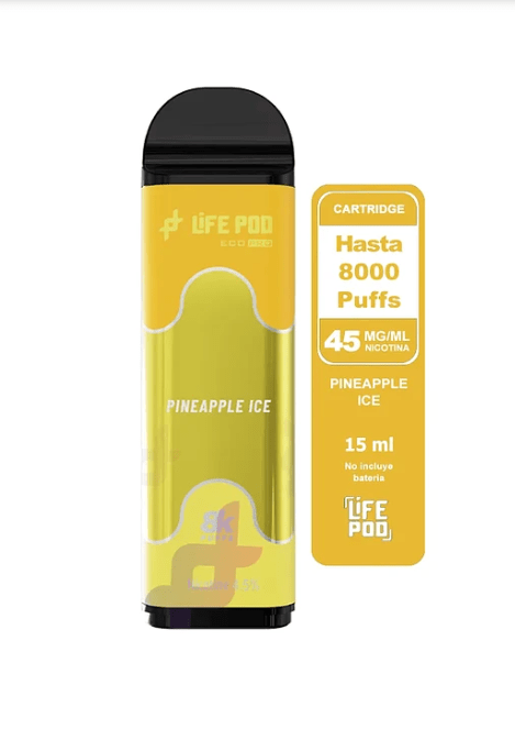 Life Pod Recarga Eco Pro Pineapple ICE 8.000 Puff