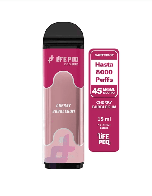 Life Pod Recarga Eco Pro Cherry Bubblegum 8.000 Puff