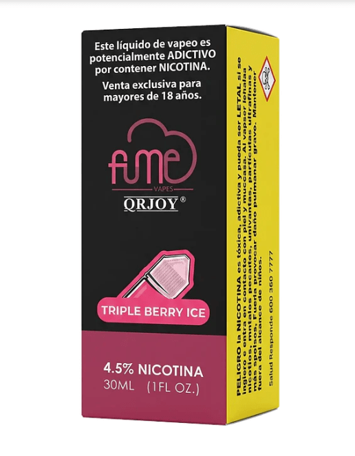 Fume Triple Berry ICE Salt 30ml - MIx de Frutos Rojos