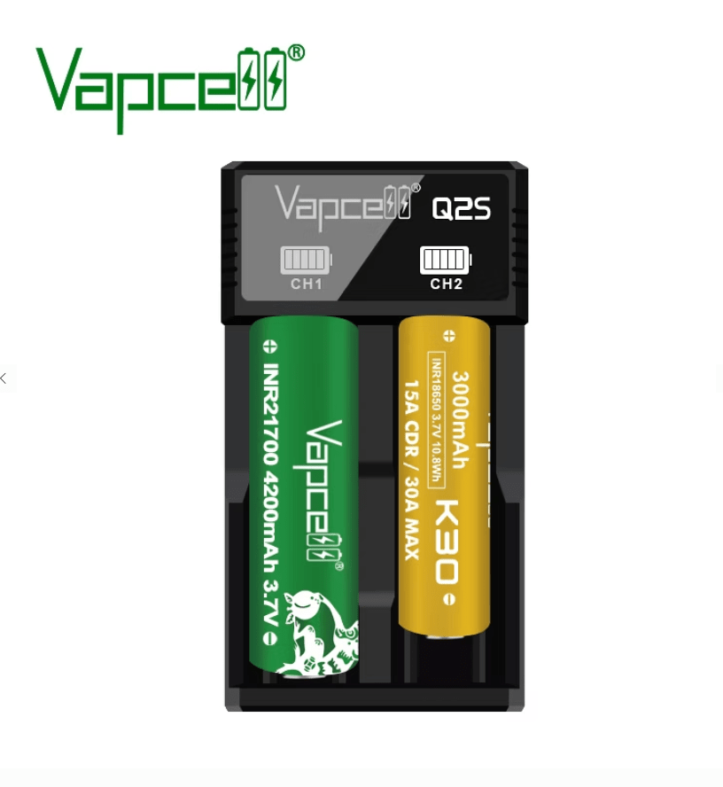 Cargador De Baterías - Vapcell Q2S