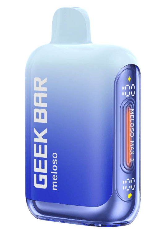 Geek Bar Meloso Max 2 12000 Puffs Blue Razz lce - Frambueza Azul Ice