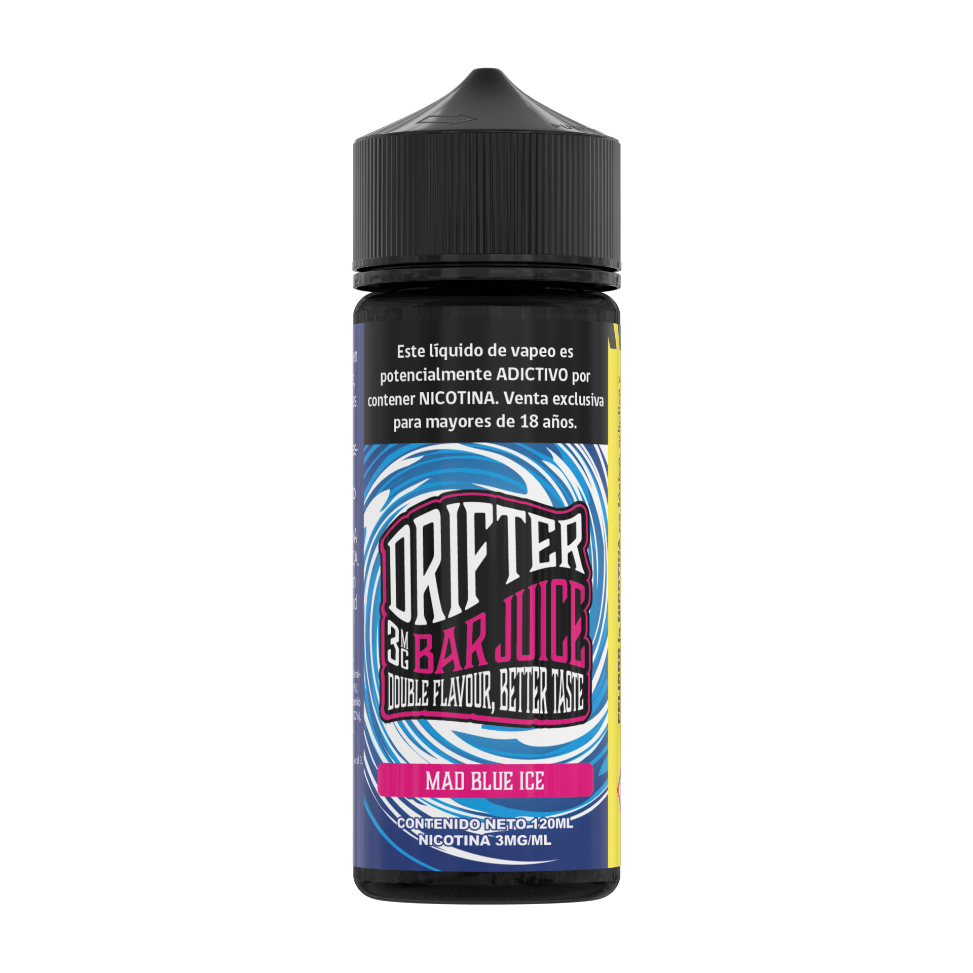 Drifter Bar Juice Mad Blue Ice 120ml - Arándanos y Mora