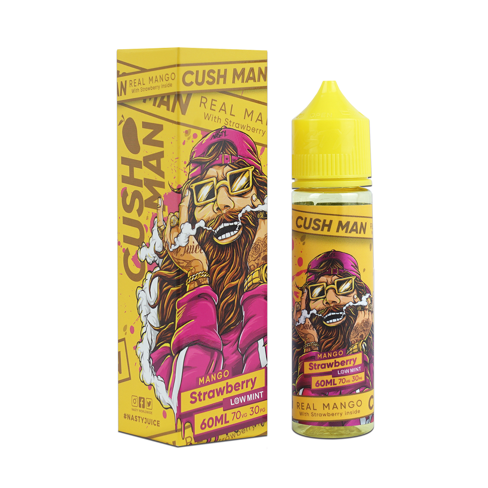 Nasty Juice Cush Man Strawberry 60ml - Mango Frutilla
