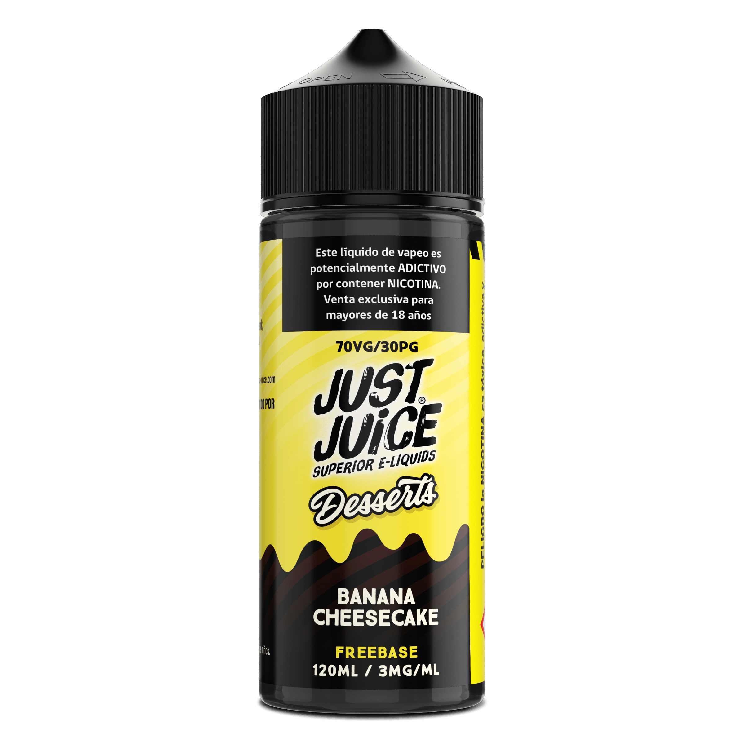 Just Juice Banana Cheesecake 120ML - Cheesecake de Banana