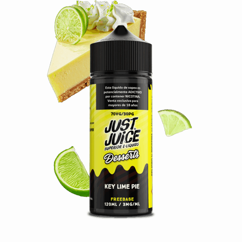 Just Juice Key Lime Pie 120ML - Pie De Lima