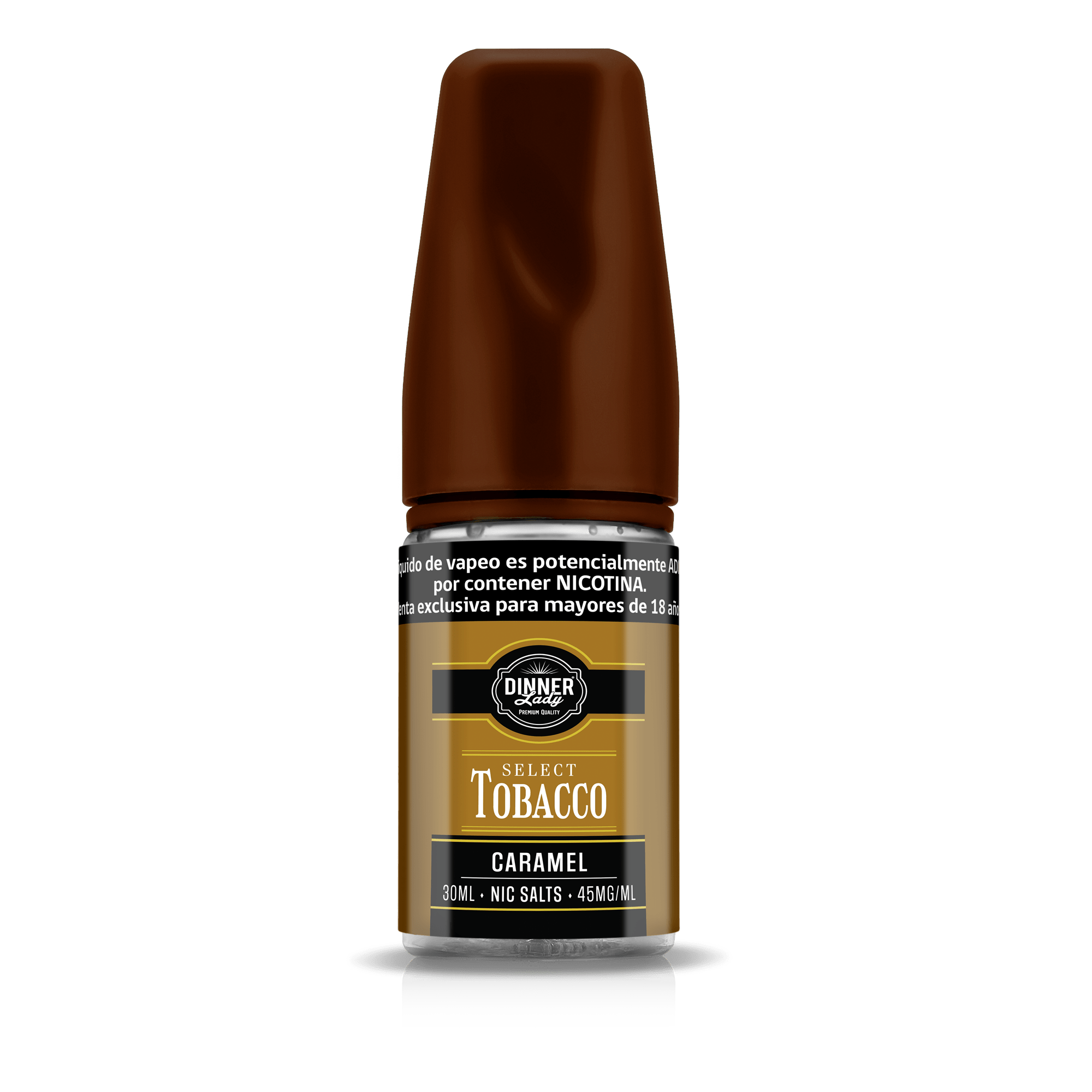 Dinner Lady Caramel Tobacco Salt 30ML - Tabaco Caramelo