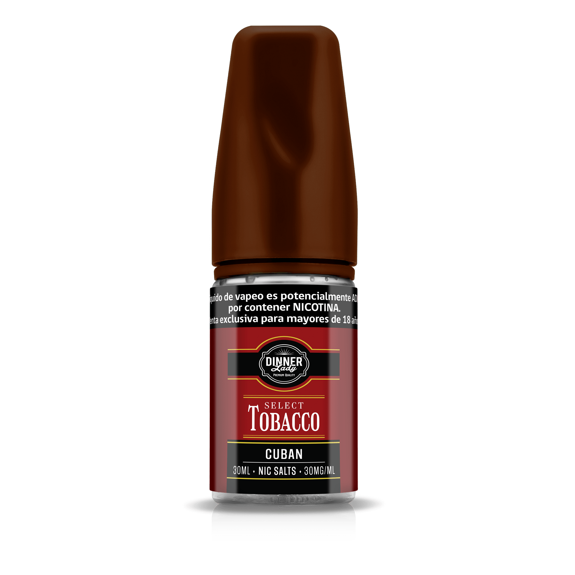 Dinner Lady Cuban Tobacco Salt 30ML - Tabaco Cubano