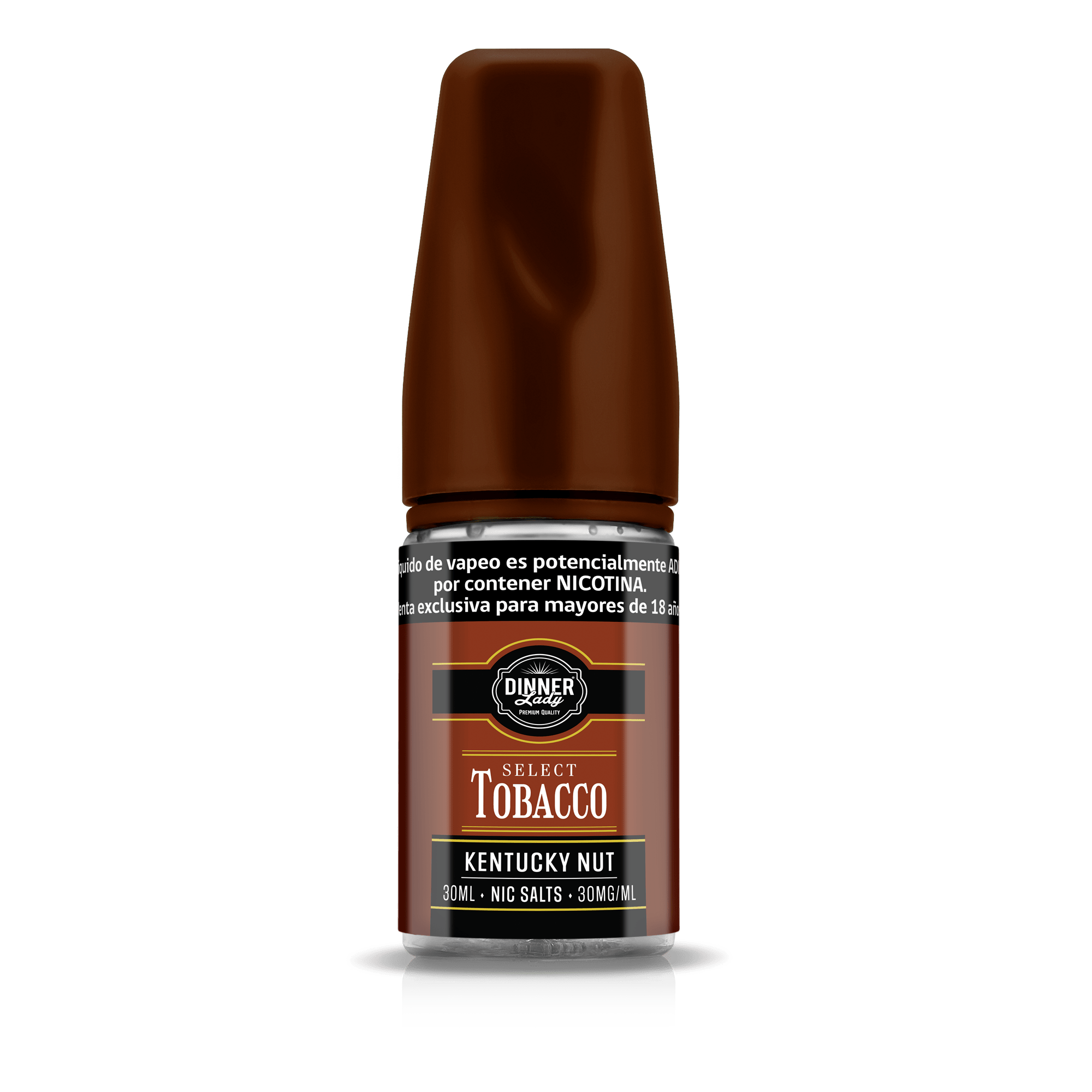 Dinner Lady Kentucky Nut Tobacco Salt 30ML - Tabaco Kentucky