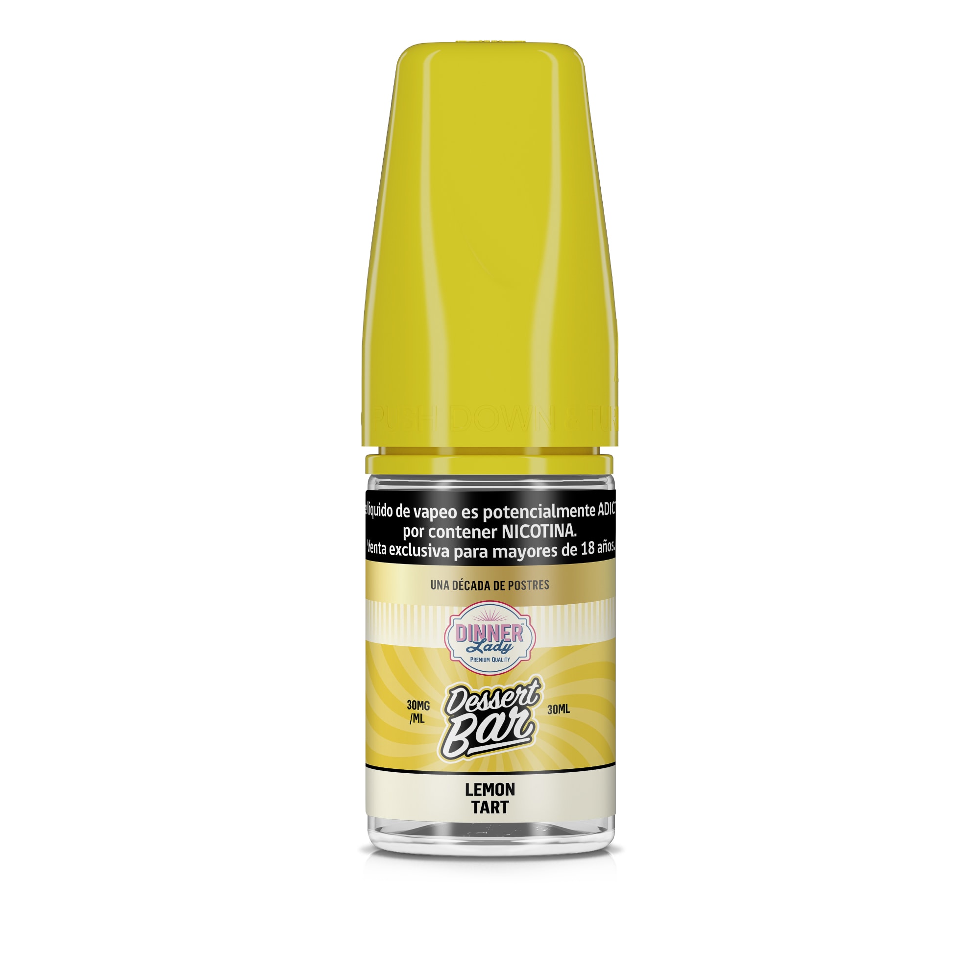 Dinner Lady Lemon Tart Salt 30ML - Pie de Limon