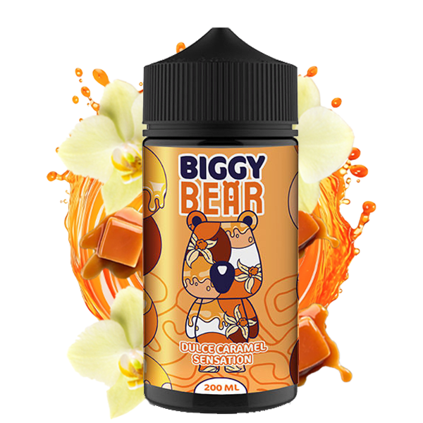 Biggy Bear Dulce Caramel Sensation 200ml - Vainilla y Caramelo Cremoso