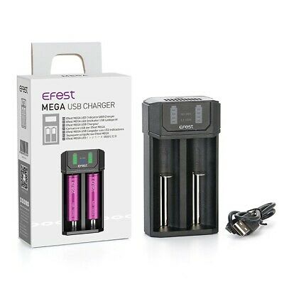 Cargador De Baterías - Efest Mega USB
