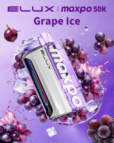 Elux Maxpo Kit 50000 Puffs - Grape Ice