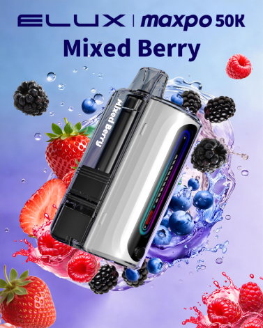 Elux Maxpo Kit 50000 Puffs - Mixed Berry