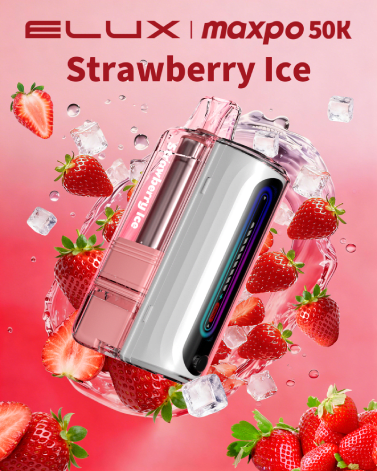 Elux Maxpo Kit 50000 Puffs - Strawberry Ice