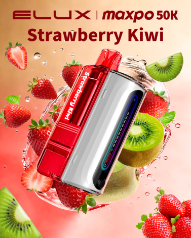 Elux Maxpo Kit 50000 Puffs - Strawberry Kiwi