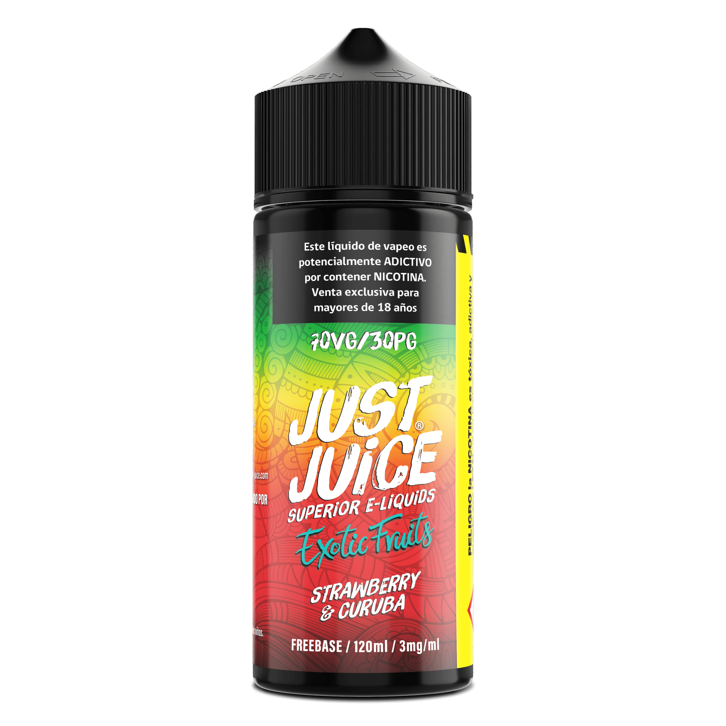 Just Juice Strawberry & Curuba 120ml - Frutilla y Curuba