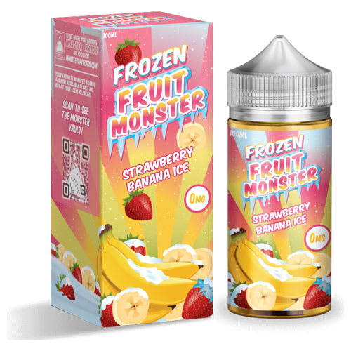 Frozen Fruit Monster Strawberry Banana 100ml - Frutilla y Banana Ice