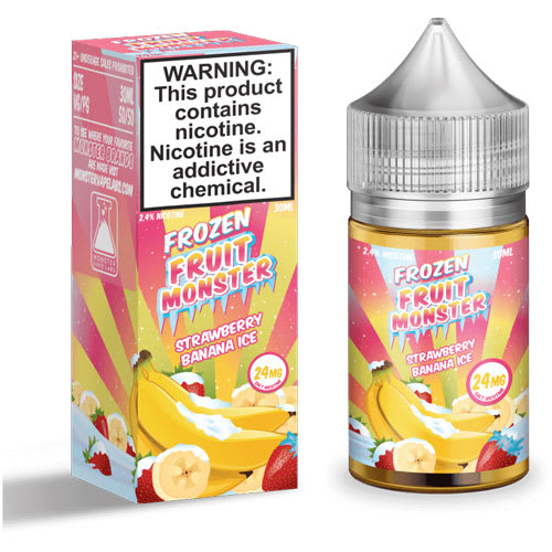 Frozen Fruit Monster Strawberry Banana Salt 30 ml - Frutilla Banana