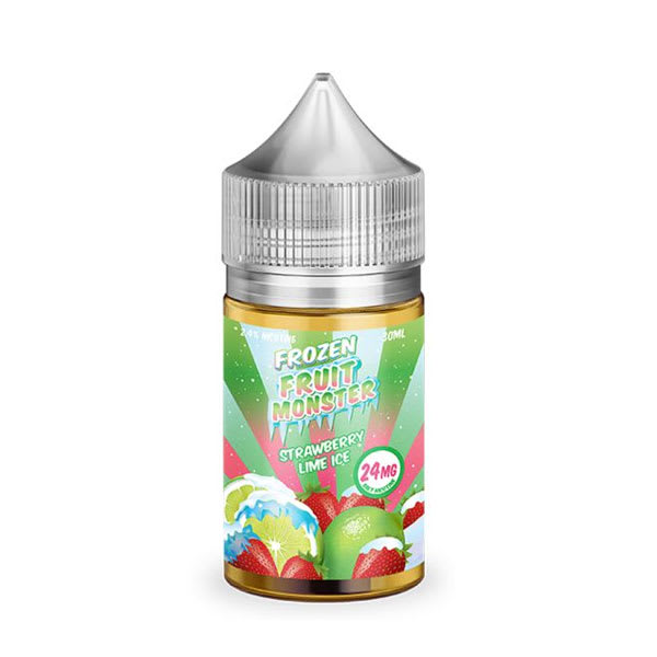 Frozen Fruit Monster Strawberry Lime Salt 30ml - Frutilla Lima