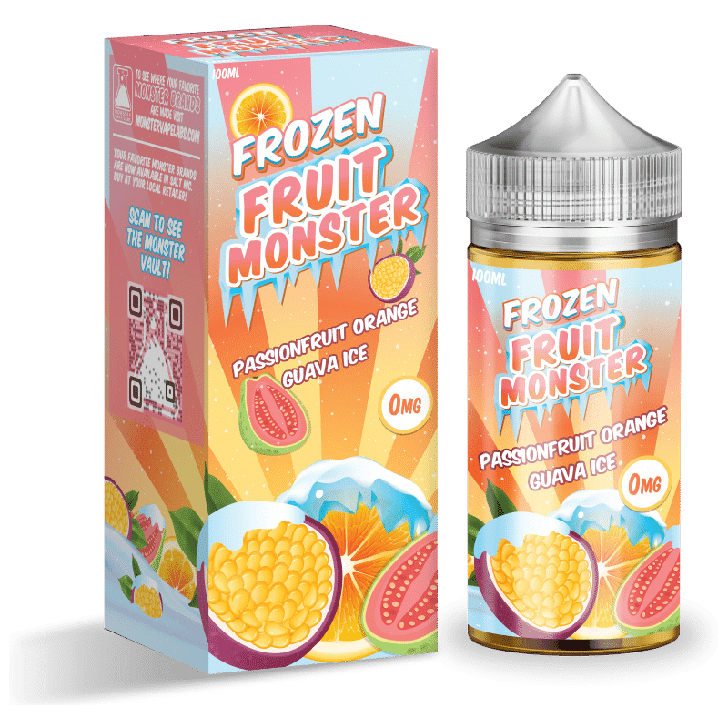 Frozen Fruit Monster Passionfruit Orange Guava Ice 100ml - Maracuyá, Naranja y Guava