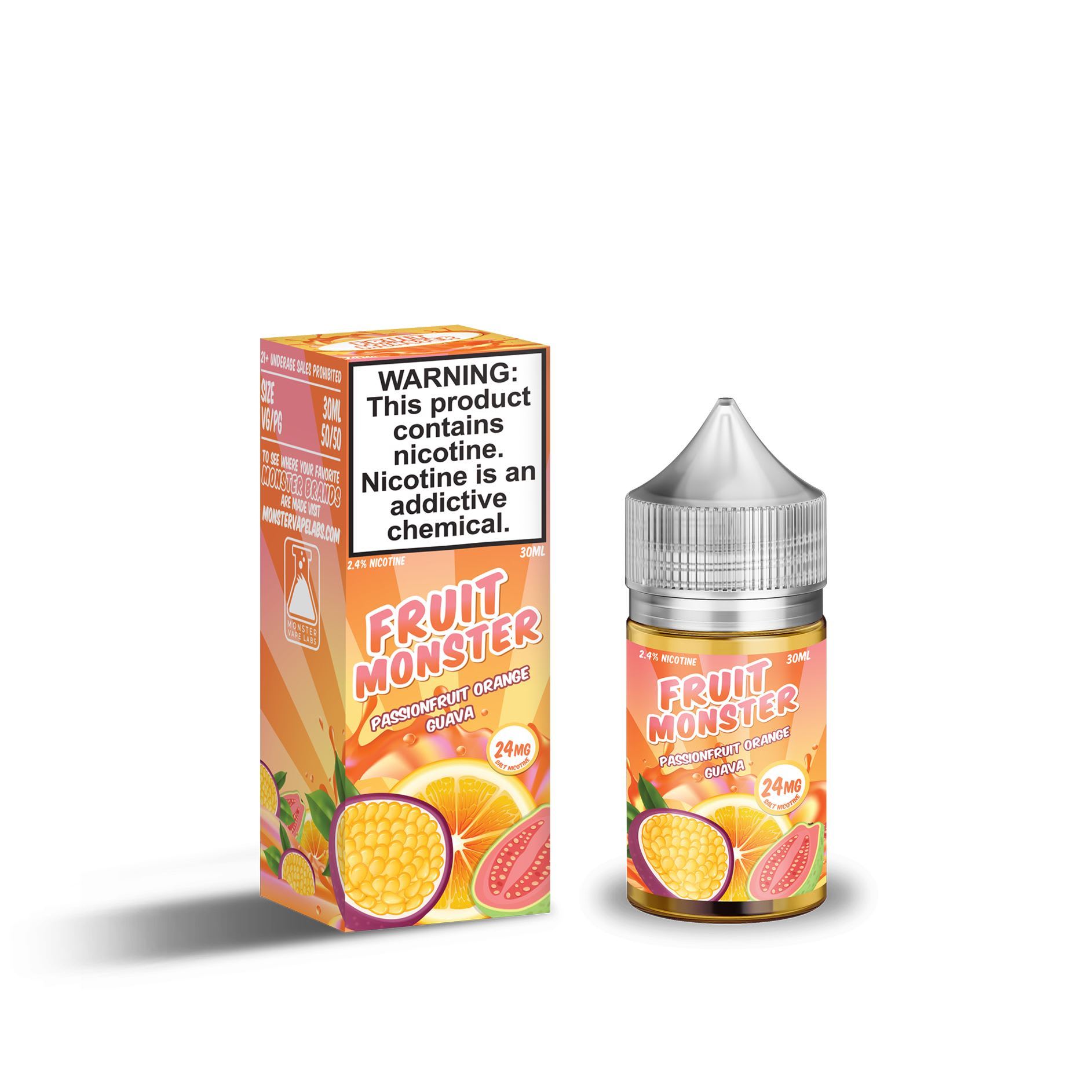 Fruit Monster Passionfruit Orange Guava 30ml - Maracuyá, Naranja y Guava