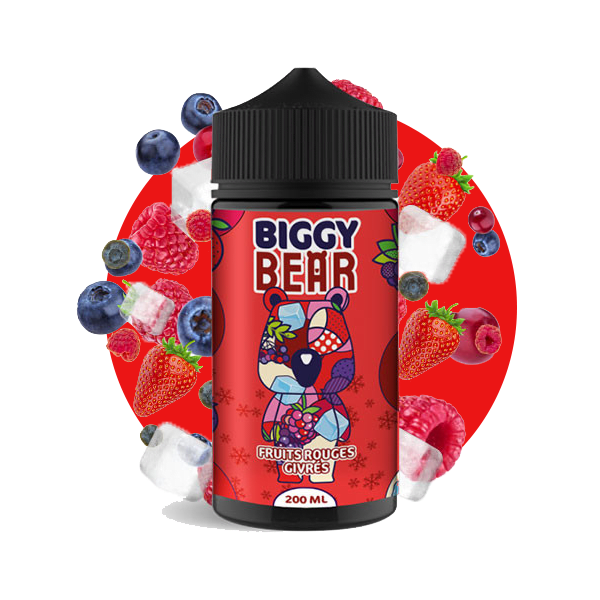 Biggy Bear Fruits Rouges Givres 200ml - Frutos Rojos Hielo