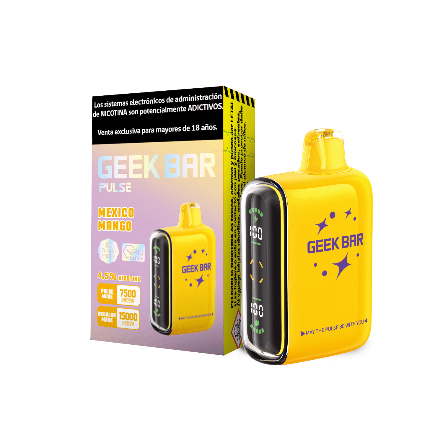 Geek Bar Pulse Mexico Mango 15000 Puff - Mango
