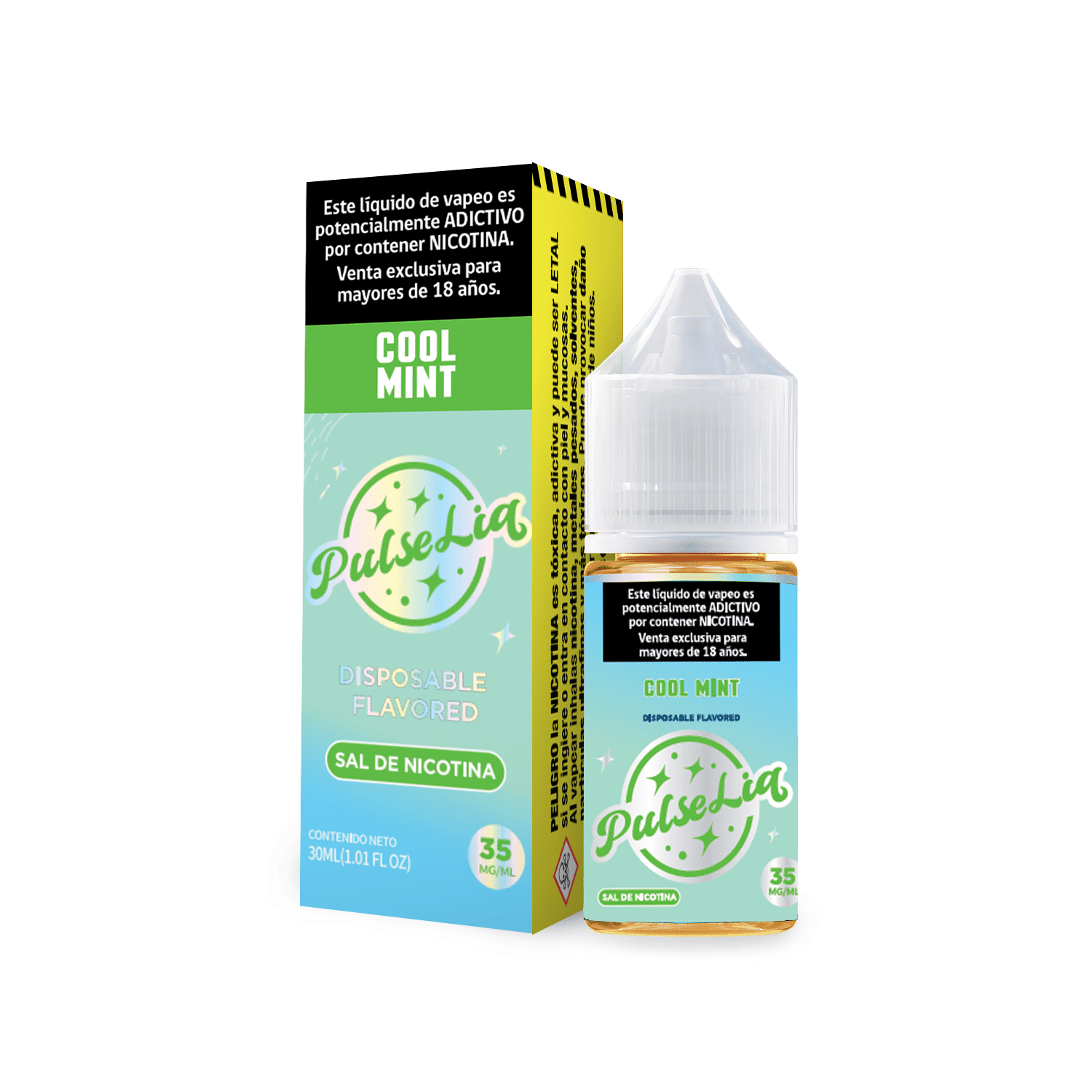 PulseLiq By Geek Bar Cool Mint Salt 30ML - Menta