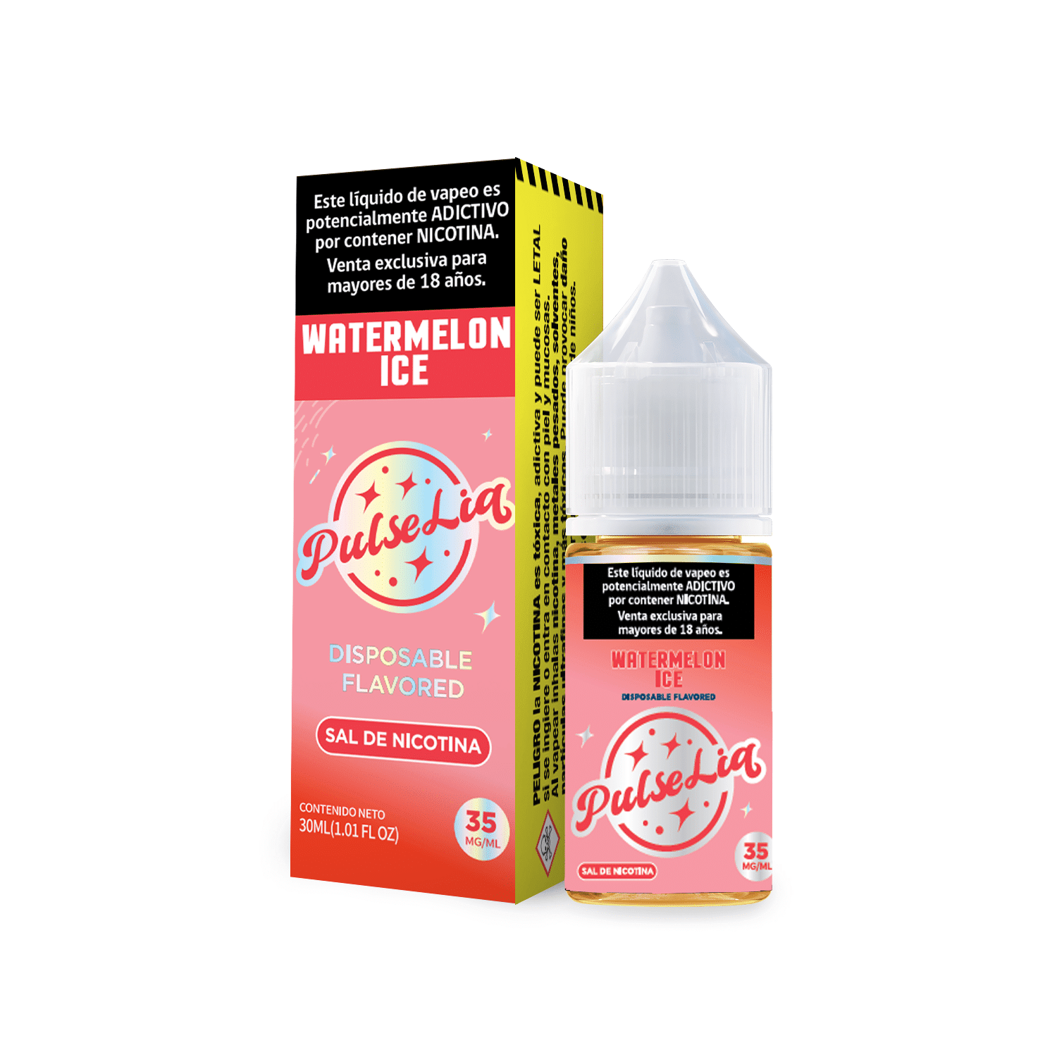 PulseLiq By Geek Bar Watermelon Ice Salt 30ML - Sandia Ice