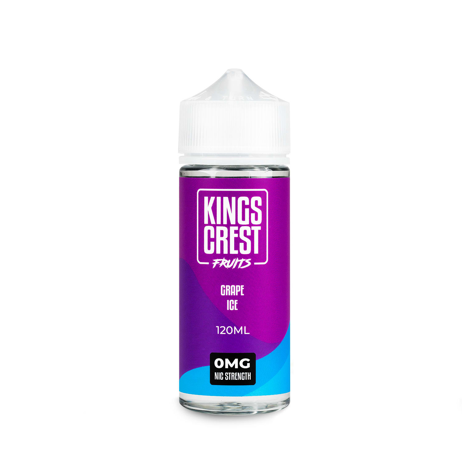 Kings Crest Fruits Grape Ice 120ml - Uva Hielo