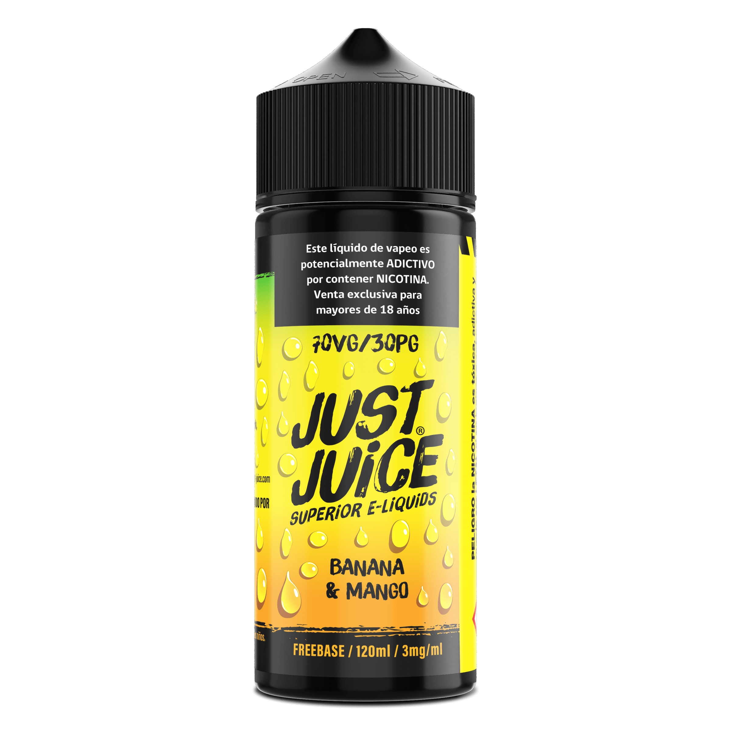 Just Juice Banana Mango On Ice 120ML - Banana, Mango Ice